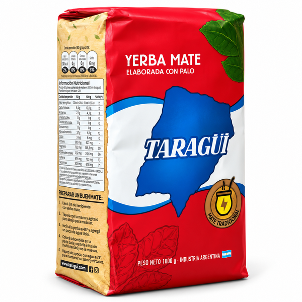 Yerba Mate Taragui Con Palo 1 kg