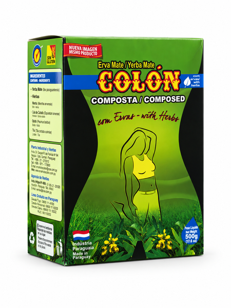 Yerba Mate Colon Compuesta con Hierbas 0,5 kg