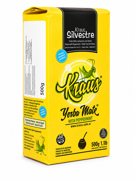 Yerba Mate Kraus Silvestre 500 g