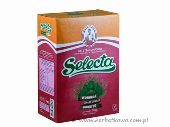 Yerba Mate Selecta Moringa Burrito 0,5 kg